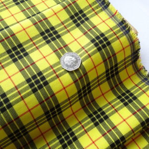 65% Polyester 35% Viscose- MacLeod of Lewis Tartan Check- 150CM-59” Wide