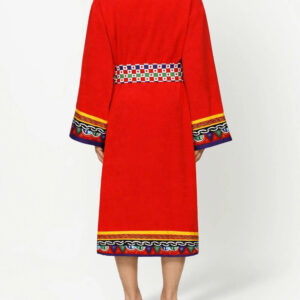 Dolce & Gabbana Terry Bathrobe - Red 04