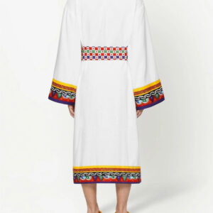 Dolce & Gabbana Terry Bathrobe - White 05