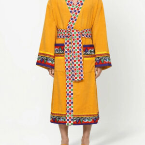 Dolce & Gabbana Terry Bathrobe - Yellow 04