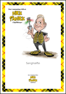 Nick Panick i Trafikken - Den Lærerige Gåtur - Sanghæfte - PrintSelv Enkeltsidet - Side Frame